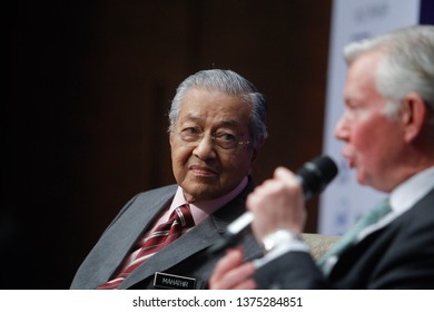 Kuala Lumpur, Malaysia - April 18,2019. Malaysia Prime Minister, Tun Dr Mahathir Mohamad