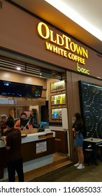 Kuala Lumpur / Malaysia - August 20 2018: Old Town White Coffee. OldTown Berhad Is Malaysia's Largest Halal-certified Kopi Tiam Restaurant Chain In Ipoh, Perak Established Since 1999.