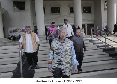 Kuala Lumpur, Malaysia - February 28,2019: UMNo President, Datuk Dr Ahmad Zahid Hamidi