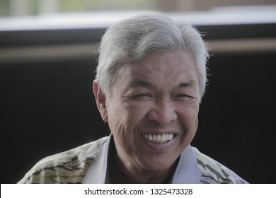 Kuala Lumpur, Malaysia - February 28,2019: UMNo President, Datuk Dr Ahmad Zahid Hamidi