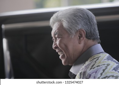 Kuala Lumpur, Malaysia - February 28,2019: UMNo President, Datuk Dr Ahmad Zahid Hamidi