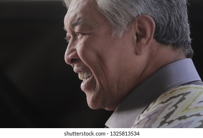 Kuala Lumpur, Malaysia - February 28,2019. UMNO President, Datuk Seri Dr Ahmad Zahid Hamidi