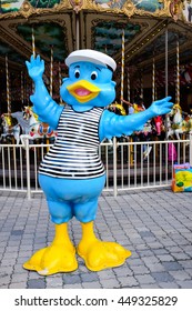 KUALA LUMPUR, MALAYSIA - July 06, 2016 : Sunway Lagoon Theme Park, Built And Owned By The Sunway Group.