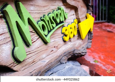 KUALA LUMPUR, MALAYSIA - July 06, 2016 : Sunway Lagoon Theme Park, Built And Owned By The Sunway Group.