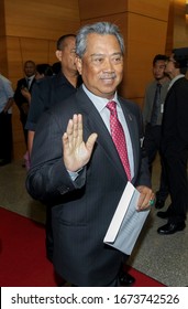 KUALA LUMPUR, MALAYSIA - JULY 18, 2013 : Deputy Prime Minister Of Malaysia, Muhyiddin Yassin.