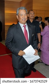 KUALA LUMPUR, MALAYSIA - JULY 18, 2013 : Deputy Prime Minister Of Malaysia, Muhyiddin Yassin.