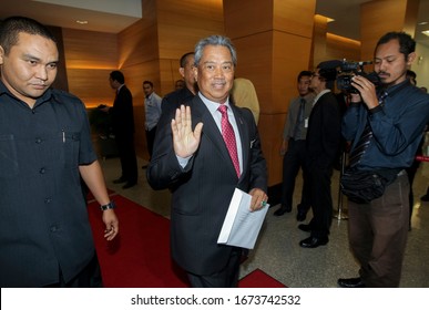 KUALA LUMPUR, MALAYSIA - JULY 18, 2013 : Deputy Prime Minister Of Malaysia, Muhyiddin Yassin.