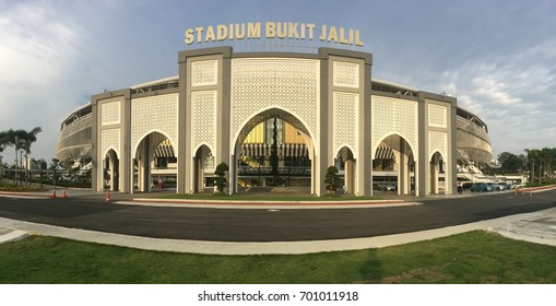 KUALA LUMPUR, MALAYSIA - JULY 18, 2017 : National Stadium Bukit Jalil, Kuala Lumpur Malaysia. KL Sports City.