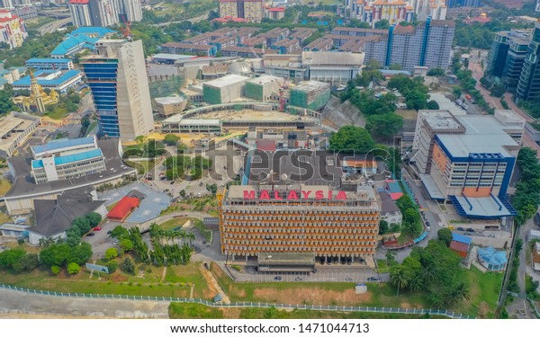 Kuala Lumpur Malaysia July 2019 Aerial Stock Photo (Edit Now 