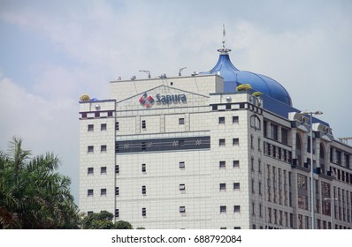 KUALA LUMPUR MALAYSIA, JULY 29 2017 - SAPURA BUILDING.Sapura Energy Berhad Is An Oilfield Services Company Based In Malaysia. It Was Formed Via A Merger Between SapuraCrest And Kencana In May 2012.