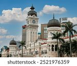 Kuala Lumpur, Malaysia - June 08, 2008: The Sultan Abdul Samad Building at the Independence Square .