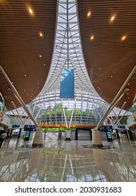 Kuala Lumpur, Malaysia - June 21, 2021: Kuala Lumpur International Airport