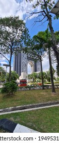 KUALA LUMPUR, MALAYSIA - MAC 31, 2021 : MECC Or Matrade Exhibition And Convention Centre, An Exhibition Hall In Segambut Area Of KL.