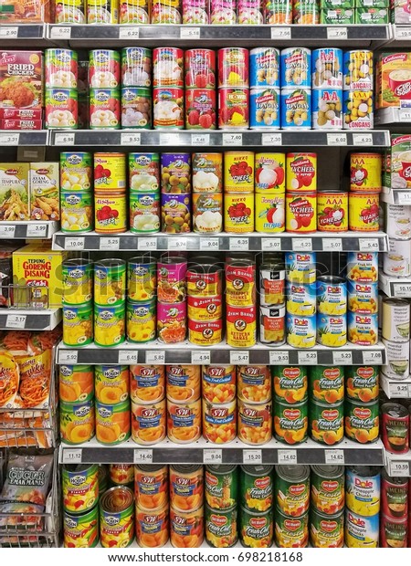 imported canned goods