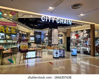 Kuala Lumpur, Malaysia - Nov 3 2020: City Chain Store In Sunway Pyramid Shopping Mall