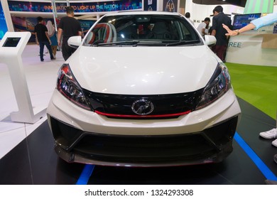 KUALA LUMPUR, MALAYSIA - NOVEMBER 23, 2018: Perodua Myvi GT At Kuala Lumpur Motor Show