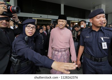 KUALA LUMPUR, MALAYSIA : OCTOBER 23, 2015 : Deputy Prime Minister Of Malaysia, Dato' Seri Dr. Ahmad Zahid Hamidi. Become President Of The United Malays National Organisation (UMNO) On June 30 2018.