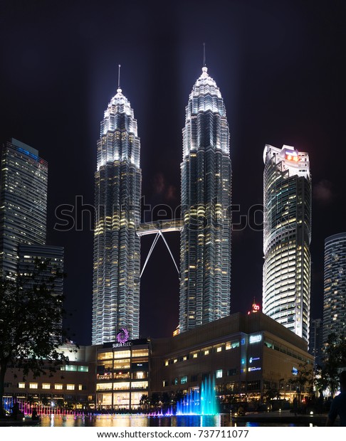 Kuala Lumpur Malaysia October 9 Night Stock Photo Edit Now