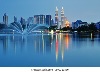 Kuala Lumpur night Scenery