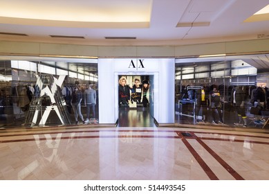 armani exchange stores