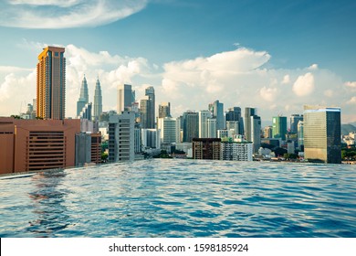 Kuala Lumpur Skyline Pool View	