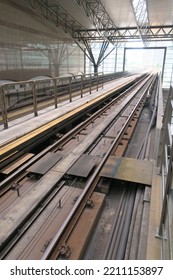 Kuala Lumpur.malaysia.07.10.2022. The LRT Kelana Jaya Line Is A Medium Capacity Light Rapid Transit Line And The First Fully Automated And Driverless Rail System In The Klang Valley, Malaysia.