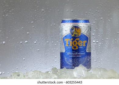KAZAKHSTAN NEW 450 ml beer can used empty Turgen's Tiger