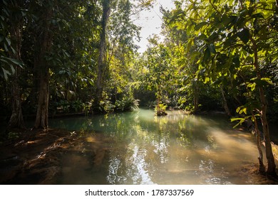 Kuang Si Waterfalls, Luang Prabang Province, Laos