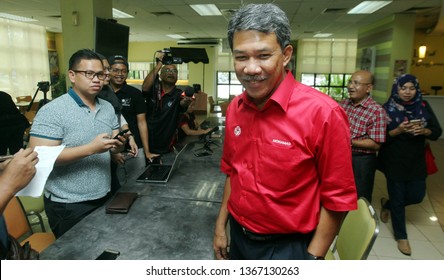 KUANTAN, Malaysia - April 12,2019. Acting President Of The United Malays National Organisation, Mohamad Hasan.