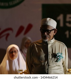 Kuantan, Malaysia - JUNE 26,2019. President Malaysian Islamic Party (PAS), Datuk Seri Abdul Hadi Awang During PAS Annual General Meeting.