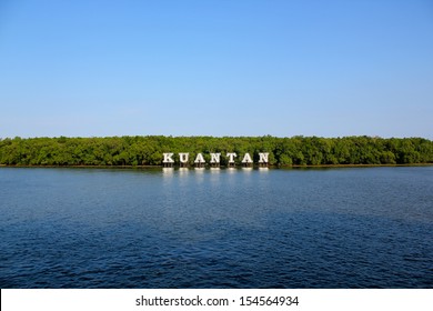 Kuantan Signage Of The Pahang River