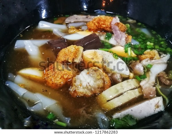 Kuey teow sup chinese style