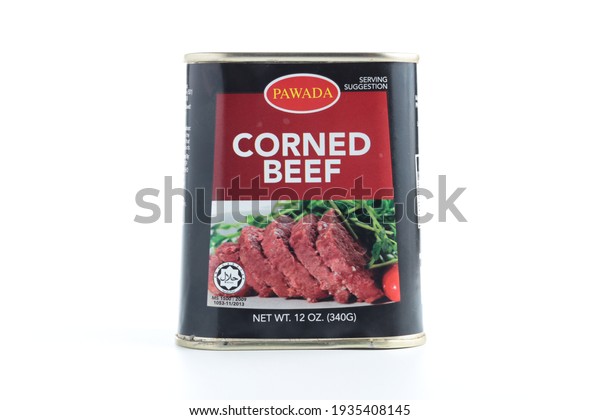 Kuching Malaysia Pawada Corned Beef Local Stock Photo Edit Now 1935408145