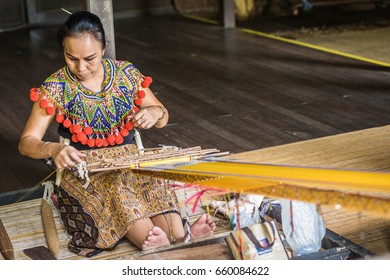 Kuching, Sarawak, Malaysia, June 2017 - Iban People