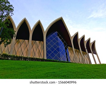 Kuching, Sarawak - November 17, 2019 : Newly Built Sarawak Largest State Museum Building 