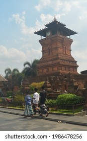 Kudus Indonesia.  August 25th 2019.  Atmosphere In Menara Kudus Mosque In Kudus,  Central Java Indonesia.  Selective Focus. 