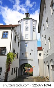 Kuh Tor In Günzburg Is A City In Bavaria, Germany, With Many Historical Attractions