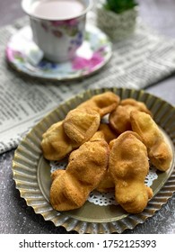 Kuih Bahulu Is A Malaysian Traditional Snack Always Prepared For Teatime