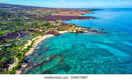 Kukio Bay Big Island Hawaii Aerial