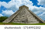 Kukulkan pyramid in Chichen Itza on the Yucatan Peninsula, Mexico