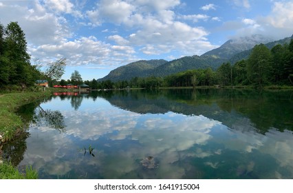 Kulbaki, Green Lake, Georgia. Beautiful Place Near Lechkhumi