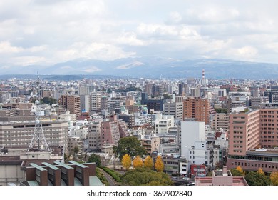 Kumamoto City At Day In Japan