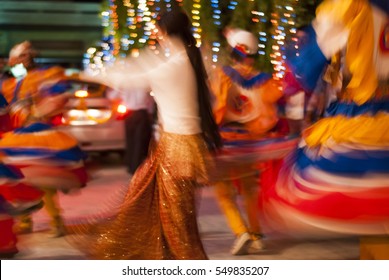 Kumauni Chholiya(choliya) Dancers Performing (in Motion) In An Indian Wedding : Folk Dance From Uttarakhand