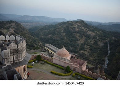 Kumbhalgarh Fort In Aravalli Mountain Range Of Rajasthan, India