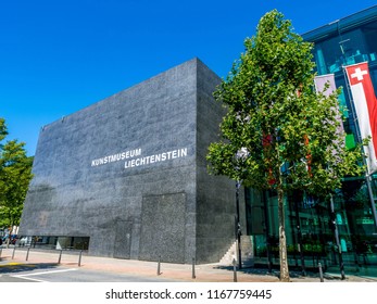 Kunstmuseum Museum Of Art, Vaduz, Principality Of Liechtenstein, Europe, 18. July 2016