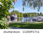 Kuopio visitor harbour at summer