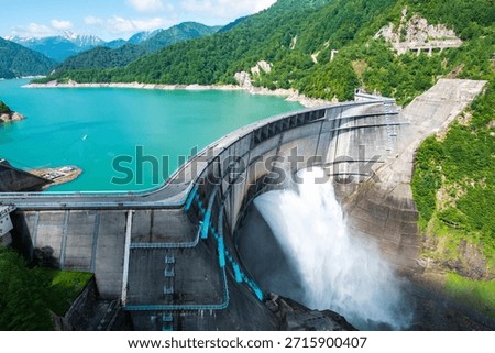 Kurobe Dam: View from the Observation Deck