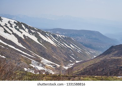 Kusatsu Shirane Volcano Seen Shiga Kusatsu Stock Photo 1331588816 ...