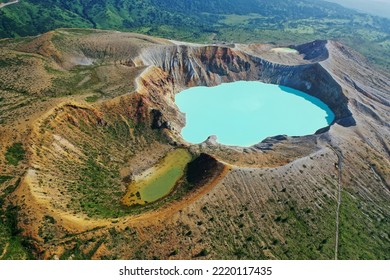 Kusatsu-Shiraneyama Yugama is a crater lake - Shutterstock ID 2220117435