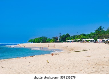 Kuta Beach In Bali. Indonesia.